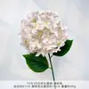 Flores Artificiais, 72 Peças de Hortênsia Estampada Flores Artificiais Grandes, Flores Decorativas, Flores de Seda para Casamento, Flores de Haste Única Feitas à Mão para Decoração de Cena de Casamento