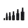 Spot Transfronterizo 10-200ml Botella de Spray de Vidrio Amatista Negra Estilo Europeo Botella de Perfume Botella de Hidratación de Niebla Fina Botella Recargable