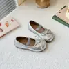 Zapatos de Princesa Estilo Coreano para Niñas, Nuevos Modelos Primavera y Otoño, Zapatos de Ballet de Suela Suave para Niñas Pequeñas, Elegantes Zapatos de Cuero para Niños para Actuaciones