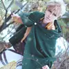 Halloween Novo Anime Ataque Verde Gigante Pesquisa Japonês Tamanho Médio Asa Capa Longa Manto Fantasia