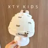Gorro Fetal de Algodón Puro para Recién Nacidos, Gorro de Bebé Delgado Estilo Primavera y Otoño, Moño de Puntos, Gorro Sin Costuras para Protección de la Cabeza del Bebé y Fontanela
