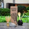 Soporte para Batidor de Té Sakura, Batidor de Matcha, Soporte para Batidor de Té, Set de Matcha, Ceremonia del Té, Ceremonia del Té de la Dinastía Song, Regalo de Navidad Set de 5 Piezas