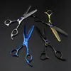 Tijeras de Peluquería de Doble Filo de 6.0 Pulgadas Tijeras Deslizantes de Doble Filo