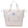 Linha de bordado de grande capacidade de separação úmida e seca pendente de armazenamento de ombro único fitness esportes bagagem saco de viagem de negócios moda