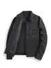Venta al por mayor transfronteriza de chaquetas sencillas con cuello para hombre, colección otoño 2026, resistentes a las arrugas, adecuadas para ir al trabajo, negocios y uso casual