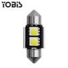 Luz LED de lectura para coche Ubisoft 5050-2-31mm luz de matrícula decodificación canbus LED de doble punta luz de techo