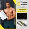 Venta al por mayor de fábrica ropa deportiva plateada cinturón de plástico para fitness banda deportiva corsé para sudar faja para la cintura cinturón para el abdomen de yoga