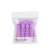 Rizador de pelo especial de 4 colores, pinzas esponjosas para la raíz del cabello, rizador de pelo rojo sin costuras, flequillo de aire, pinzas fijas, lote de 4 unidades
