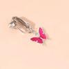 Amazon Nuevo Producto Transfronterizo Sin Perforación Colgante de Mariposa Goteo de Aceite Mariposa Adorno para el Ombligo Uña para el Ombligo Uña Falsa para el Ombligo Clip para el Ombligo