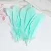 Pena Colorida Pena de Ganso Dura Grande Pena Flutuante Acessórios para Joias DIY Materiais para Decoração Artesanal Educação Infantil Atacado