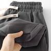 Calças Casuais de Alta Qualidade Jovens Modernas Patchwork Elásticas Calças Esportivas Soltas Moda Marca Moderna Shorts de Verão
