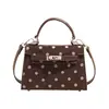 Bolso de hombro de moda y de alta gama 2026 otoño/invierno, gran capacidad, moderno, comercio electrónico transfronterizo, transmisión en vivo, Viento del Sur