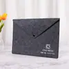Bolsa de Documentos de Fieltro Carpeta de Archivos Tamaño A4 A5 Bolsa de Papelería Almacenamiento de Datos Bolsa de Archivo Comercial Venta al por Mayor Gran Capacidad
