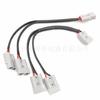 Línea de bus de cable rojo y negro 50A Arnés de cableado de montacargas Anderson Línea de batería de alta corriente de nueva energía Línea de conexión MC4