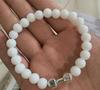DF Nueva Pulsera de Cuentas Piedra Volcánica Mancuerna Joyería Europea y Americana Piedra Natural Turquesa Transfronteriza Accesorios Calientes para Hombre y Mujer