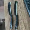 Cepillo para Ranuras Baño Cocina Azulejo Limpieza de Esquinas Muertas Multifuncional Cepillo para Polvo para Ranuras de Ventanas Cerdas Duras