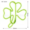 Lucky Ins Clip para Papel de Trébol de Cuatro Hojas Clip para Papel Especial de Alto Valor Regalo Decoración de Bloc de Notas Clip Fijo para Papel