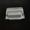 Caja de embalaje desechable West Point al por mayor en stock, caja de embalaje para pasteles, caja de embalaje cuadrada de plástico para llevar para hornear pasteles