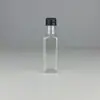 Botella de refresco PET de 30 ml Botella de plástico con tapa de aluminio de 100 ml Botella transparente de cuello largo de 150 ml Botella de vino pequeña de plástico de 50 ml