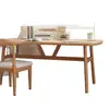 Mesa retangular, mesa simples para casa, mesa e cadeira de estudante, mesa de escritório, escrivaninha para quartos e salas de estudo