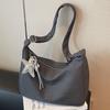 2025 Estilo Occidental Retro Nuevo Bolso Tote Cruzado de Hombro para Viajar de Gran Capacidad Casual Lona Color Sólido Bolso de Mujer
