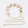 Cadena de cintura para mujer, cinturón de falda decorativo versátil de alta gama, cadena de pantalones de metal de estilo pequeño y fragante a la moda para mujer, venta al por mayor