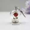 Criativo Papai Noel Árvore de Natal Boneco de Neve Cobertura de Vidro Transparente Pingente Série de Natal Chaveiro Pingente de Presente