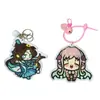 Nuevos Peluches de Personajes de Dibujos Animados Anime Bidimensionales, Colgantes Hechos a Mano para DIY y Accesorios Decorativos para Mochilas Escolares y Cajas