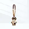 Llavero de Muñeco de Peluche Colgante para Bolso Juguete Decoración de Mochila Regalo para Pareja Llavero de Oso Lindo