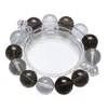 Pulseira Dominant Moonlight de Cristal Branco Natural para Mulheres, Design Moderno, Pulseira de Luxo Leve Atacado