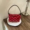 Shuai Mijia 2026 Verano Nueva Moda Ligero Elegante Casual Lunares Nicho Simple Hombro Cruzado Bolso de Mano