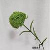 Estilo simples de alta qualidade flor de casamento verde dianthus estilo natural flor falsa bola de cabelo verde estilo mori arranjo de flores de casamento decoração