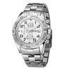 Reloj de Hombre de Negocios Megir Seis Pines Cronógrafo Multifunción Correa de Acero Transfronterizo Reloj de Hombre de Cuarzo 2030g