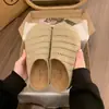Pantuflas de Verano Tejidas de Punta Cerrada para Mujer, Nuevos Sandalias de Punta Redonda Transpirables para Mujer Verano 2026