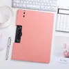 Carpeta de Secretario al por Mayor de Fábrica A4 Espuma Archivo Contrachapado Clip Libro de Información Horizontal Suministros de Oficina para Estudiantes Papelería
