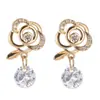 Procesamiento de Pendientes de Mujer Transfronterizos, Pendientes Populares de Douyin, Personalizados, de Moda, Sencillos y Modernos Pendientes para Mujer