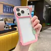 Adecuado para iPhone 16, funda hueca sin marco, ultrafina, opciones multicolor, disipación de calor, cubierta protectora anticaídas para Apple 17