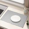 Almofada Absorvente de Microfibra Personalizada para Casa Cozinha Almofada de Drenagem Almofada para Secar Pratos de Mesa de Jantar Anti-Escaldante À Prova d'Água Bar Secagem Rápida