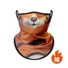 Mascarilla Cálida y a Prueba de Frío para Niños, Bufanda Triangular para Cuello de Esquí al Aire Libre en Invierno, Paño Facial Triangular Colgante para Orejas, Pañuelo para la Cabeza de Ciclismo para Niños y Niñas