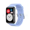 Para Huawei Watch Fit pulseira de silicone Huawei fit nova pulseira de pulso de substituição para pulseira inteligente