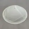 Abajur de Vidro Fosco Lustre Estilo Europeu Abajur para Luminária de Teto Base de Rosca E27 Abajur Branco Borda de Nuvem Abajur de Mesa