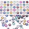 Atacado 10MM flor furo central vidro Diamante formato especial cristal de vidro Diamante roupas de dança acessórios de casamento acessórios diy