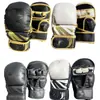 Guantes Boxer Target Guantes de Dedos Divididos Adulto Ufc Leaky de Cinco Dedos Mma Forro de Espuma Boxeo Pico Guantes de Boxeo Engrosados