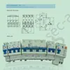 Original Sreaw Fábrica Eléctrica del Pueblo de Shanghái Rmc3-125_3P_63A Marca Shanglian_Interruptor Termomagnético_Interruptor de Aire