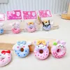 Mini Borrador Creativo de Dibujos Animados Sanrio con Forma de Dona Lindo Tridimensional Papelería de Recompensa para Estudiantes de Primaria