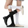 Calcetines de Compresión Profesionales para Pantorrillas Deportivas para Mujer, Calcetines Largos de Compresión Muscular para Fitness, Correr, Saltar la Cuerda, Calcetines Deportivos para Maratón