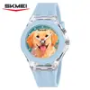 Reloj de Cuarzo Time Beauty Caja Transparente Moda para Mujer Reloj de Cuarzo Impermeable Reloj para Mujer Simple Reloj para Estudiante Hombre