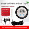 Medidor de Temperatura da Água Medidor Eletrônico de Temperatura da Água Display Digital Termômetro Sensor Tanque de Peixes Aquicultura Estufa Uso Industrial