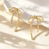 Pendientes de Hada Ins, Suaves, Sencillos, con Lazo, Pendientes de Moda Personalizados para Mujer, Nuevos Pendientes Primavera y Verano, Pendientes Mariposa