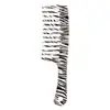 Atacado do Fabricante Pente Comb Grande Espesso de ABS Transferência de Água Textura de Madeira Pente de Dentes Largos Pente de Dentes Grandes Pente para Cabelo Grande Ondulado